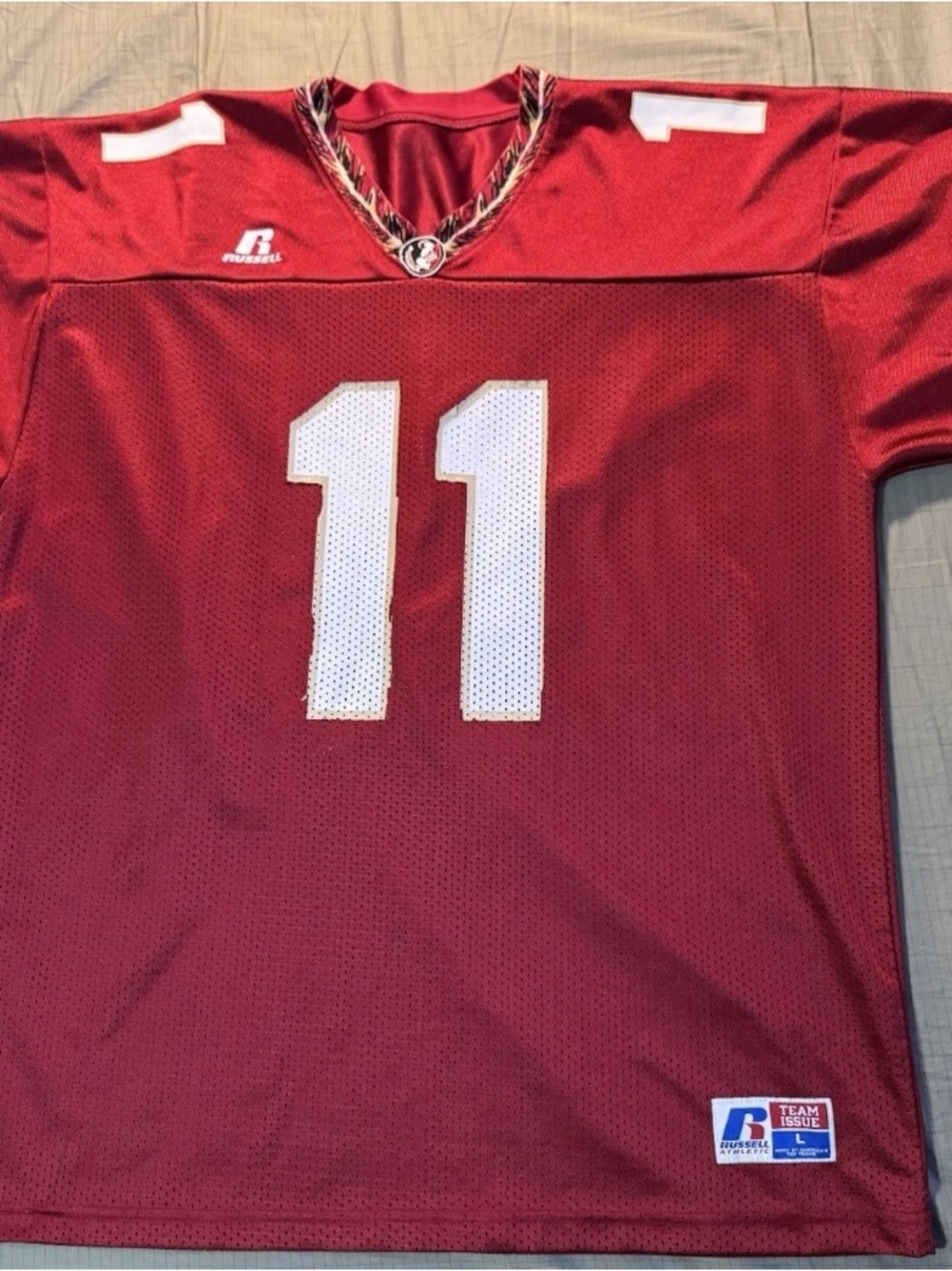 Vintage FSU Jersey Russell Athletic Men’s size Large